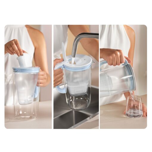 BRITA GLASS One, stekleni vrč za filtriranje vode 2,5 L - Image 4