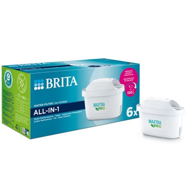 BRITA filtrirni vložek za vodo MAXTRA PRO All-in-1, 6 kosov