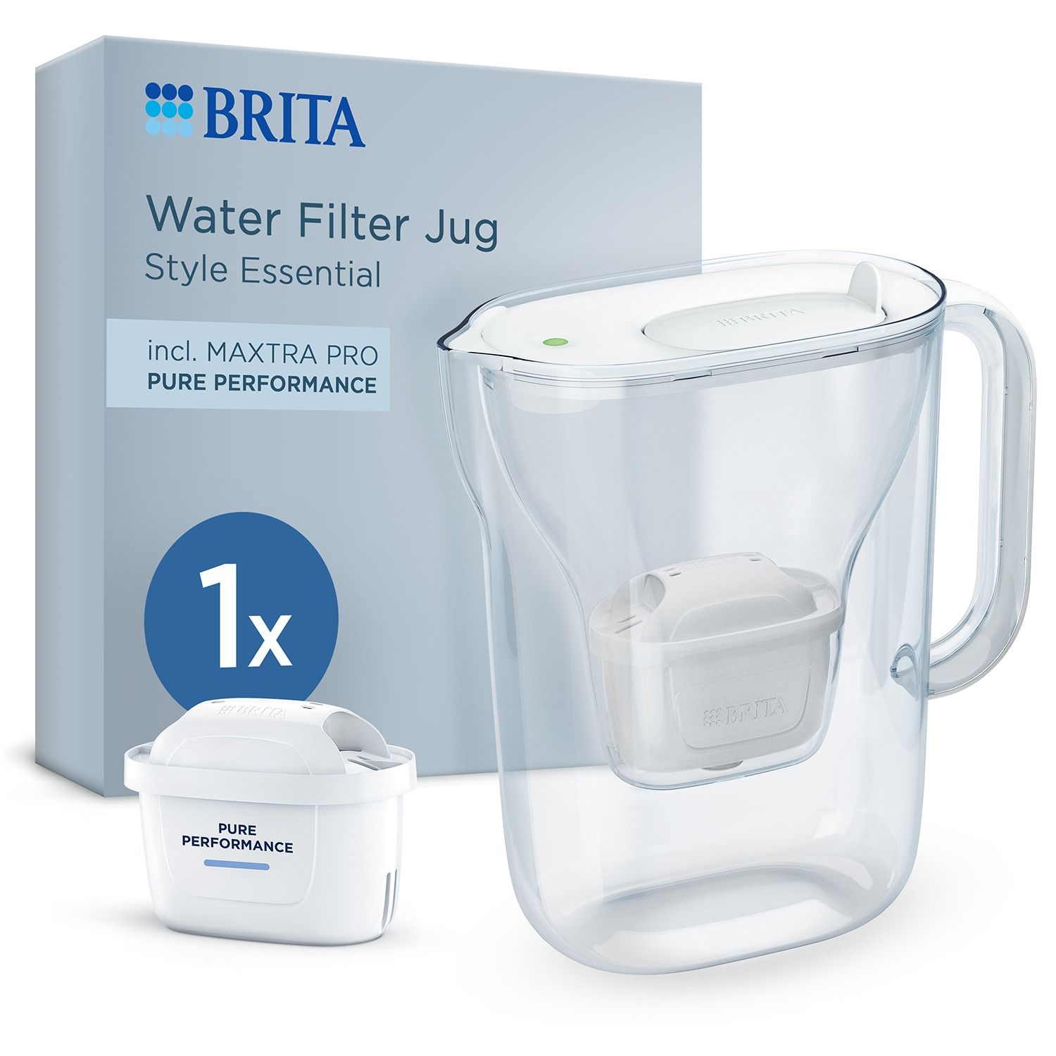 BRITA STYLE Essential, vrč za filtriranje vode 2,4 L - slika 3